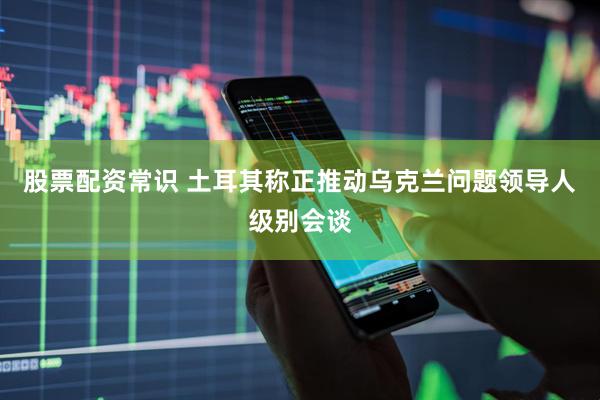 股票配资常识 土耳其称正推动乌克兰问题领导人级别会谈